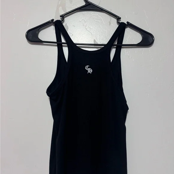Chrome Hearts Black Tank Top